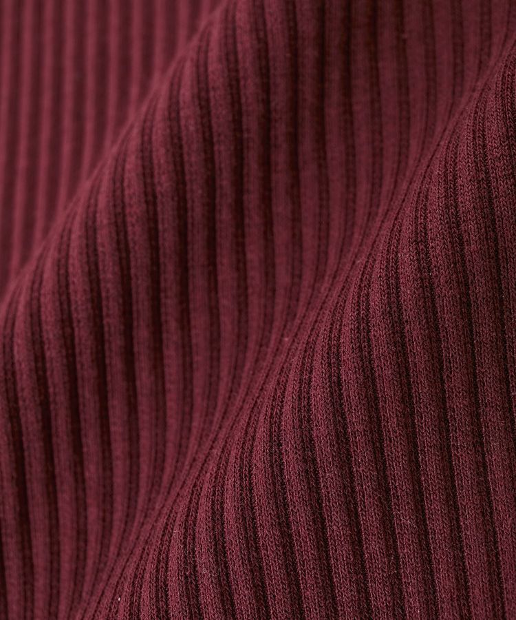 Green Parks「楽ちんIラインリブスカート」|タイト|