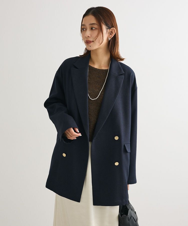 Green Parks「Wオーバージャケット」|テーラードジャケット|