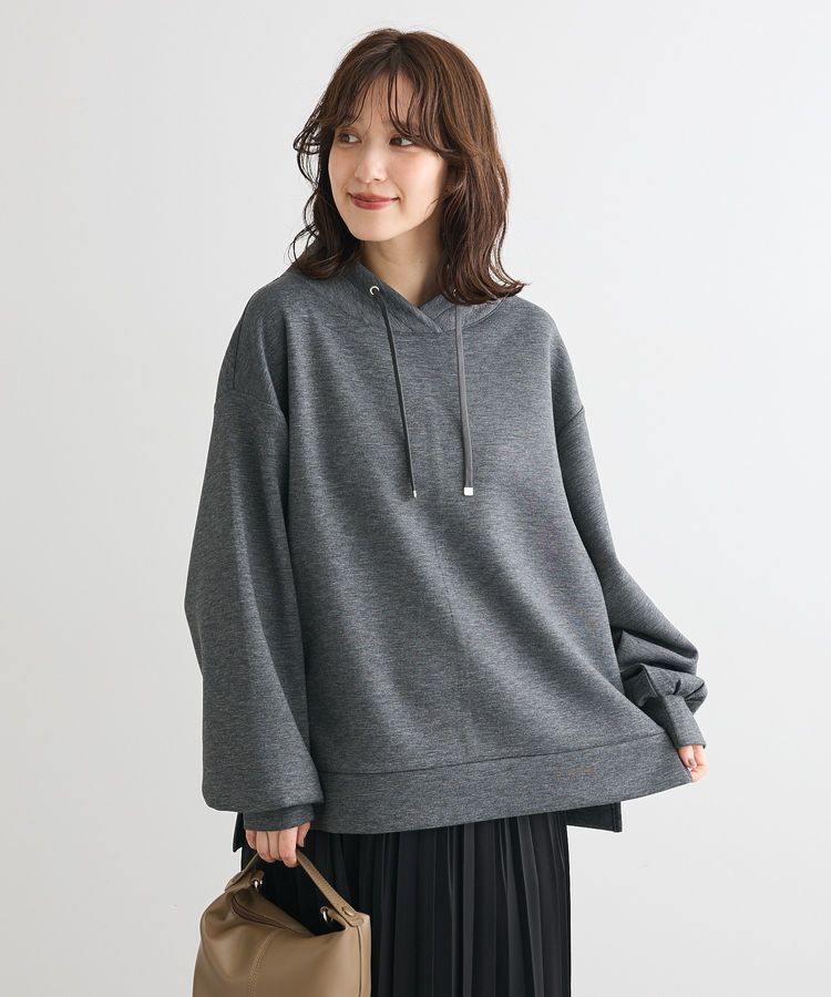 Green Parks「ダンボール抜け衿プルオーバー」|スウェット・ジャージ|Dark Gray