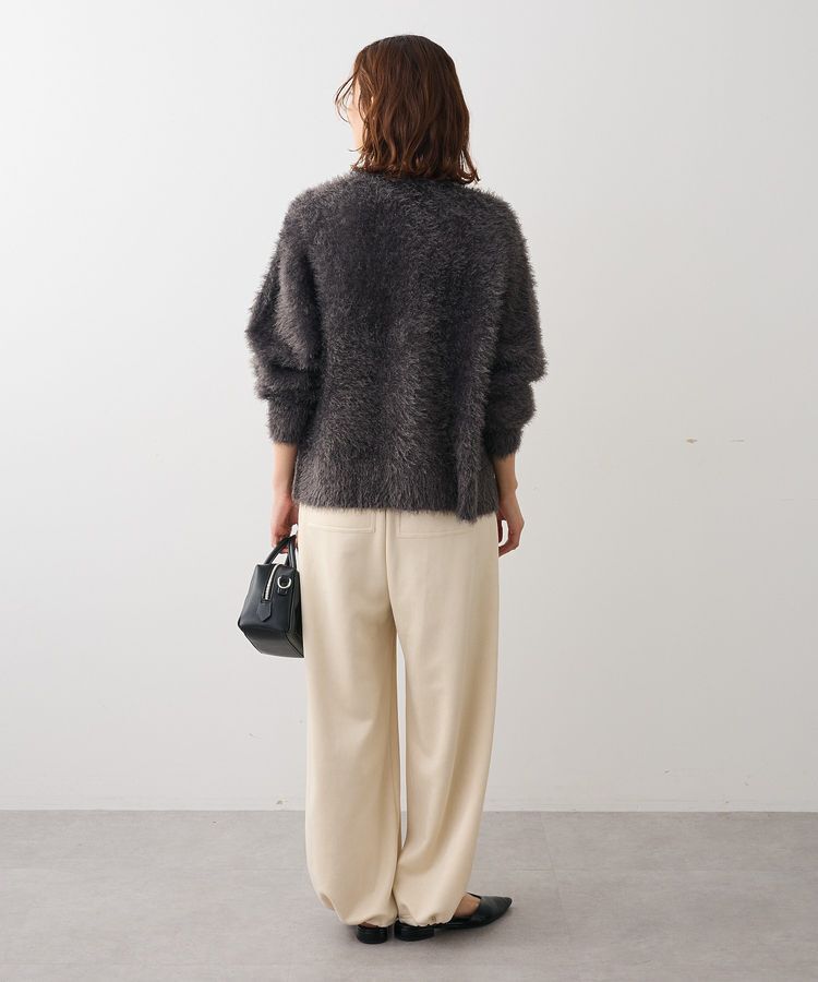 Green Parks「シャギーVネックカーディガン」|カーディガン|