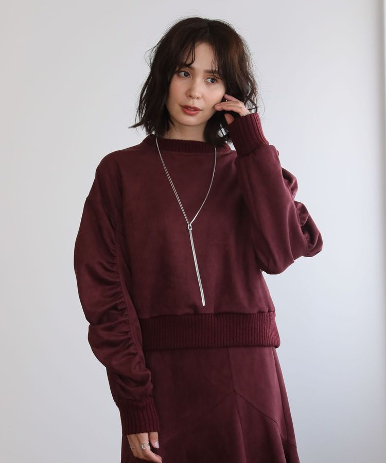 Green Parks「・ELENCARE DUE スエードポンチプルオーバー」|Tシャツ・カットソー|