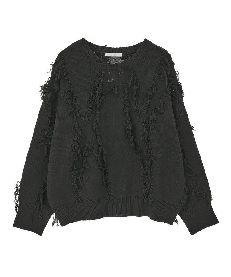 Green Parks「フリンジニットプルオーバー」|ニット・セーター|