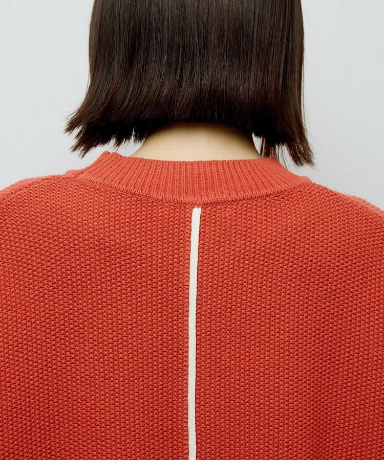 Green Parks「かのこ編モックネックニットプルオーバー」|ニット・セーター|