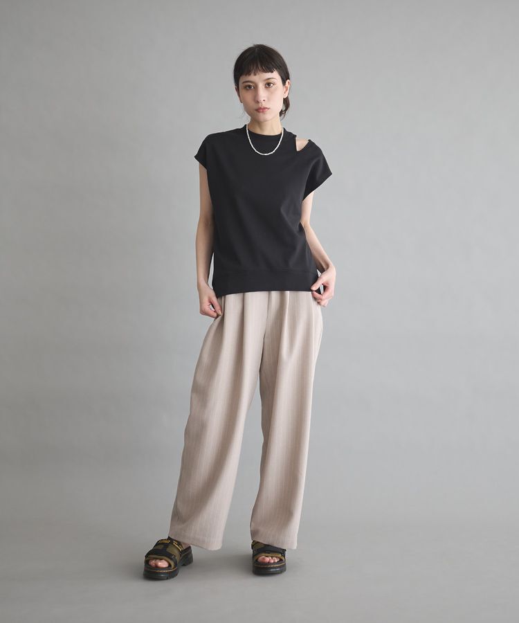 GARAGE OF GOOD CLOTHING「【日本製】スムースショルダースリットプルオーバー」|Tシャツ・カットソー|