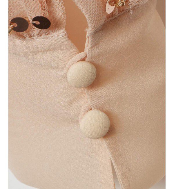 LOULOU WILLOUGHBY「【LOULOU WILLOUGHBY】スパンコールビジューブラウス」|シャツ・ブラウス|