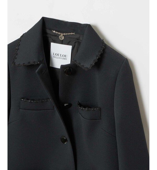 LOULOU WILLOUGHBY「【LOULOU WILLOUGHBY】トリプルクロスステンカラーコート」|ダッフルコート|