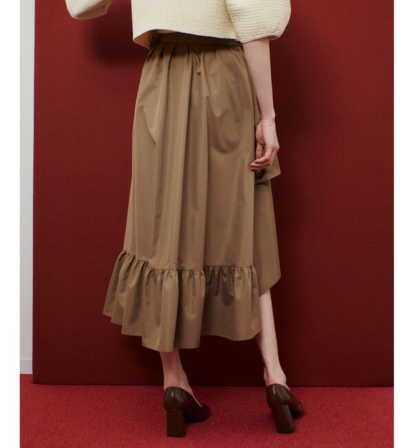 LOULOU WILLOUGHBY「【LOULOU WILLOUGHBY】レイヤーアシンメトリースカート」|スカート|