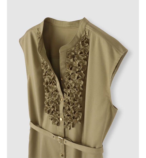 allureville「デニムライクツイルワンピース」|ワンピース|