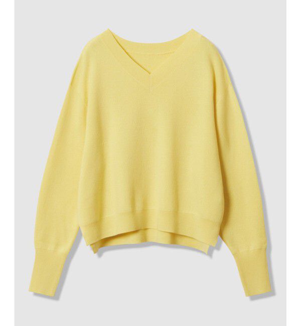 allureville「ウールスムース2WAYネックプルオーバー」|ニット・セーター|