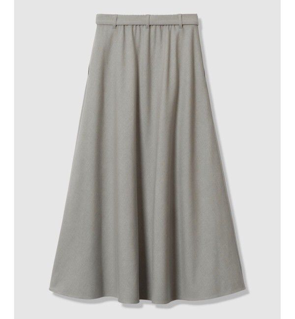 allureville「サキソニーベルテッドナロースカート」|スカート|