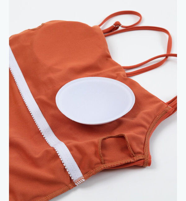 SEA DRESS「フロントVデザインギャザーワンピース/水着」|ビキニ|