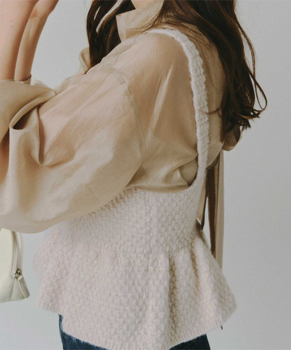 titivate「ペプラムニットビスチェ」|ニット・セーター|