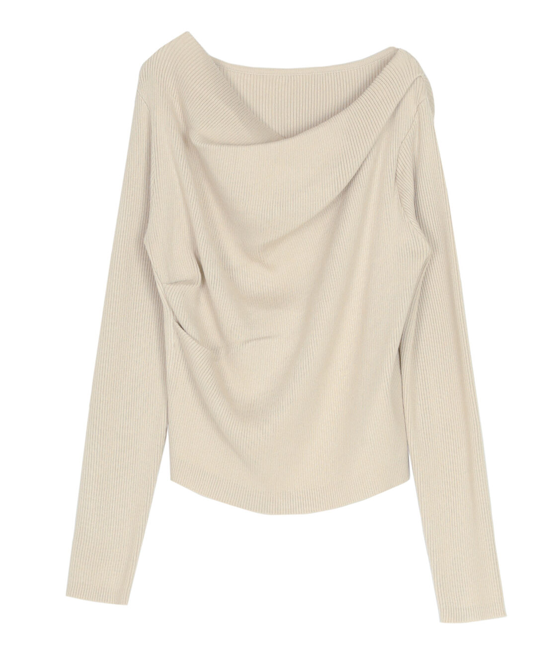 ur's「オフショルダーリブニットトップス」|ニット・セーター|