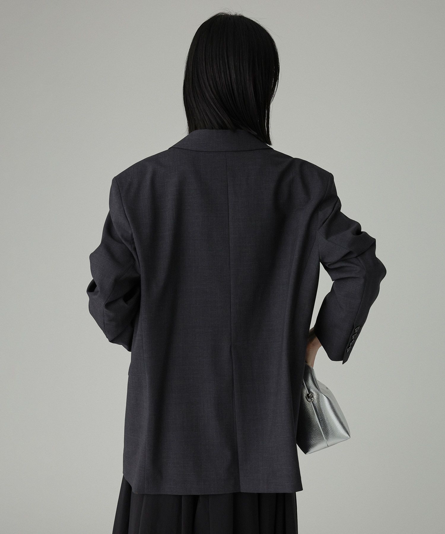 BABYLONE「【多機能素材】シングルオーバージャケット」|テーラードジャケット|