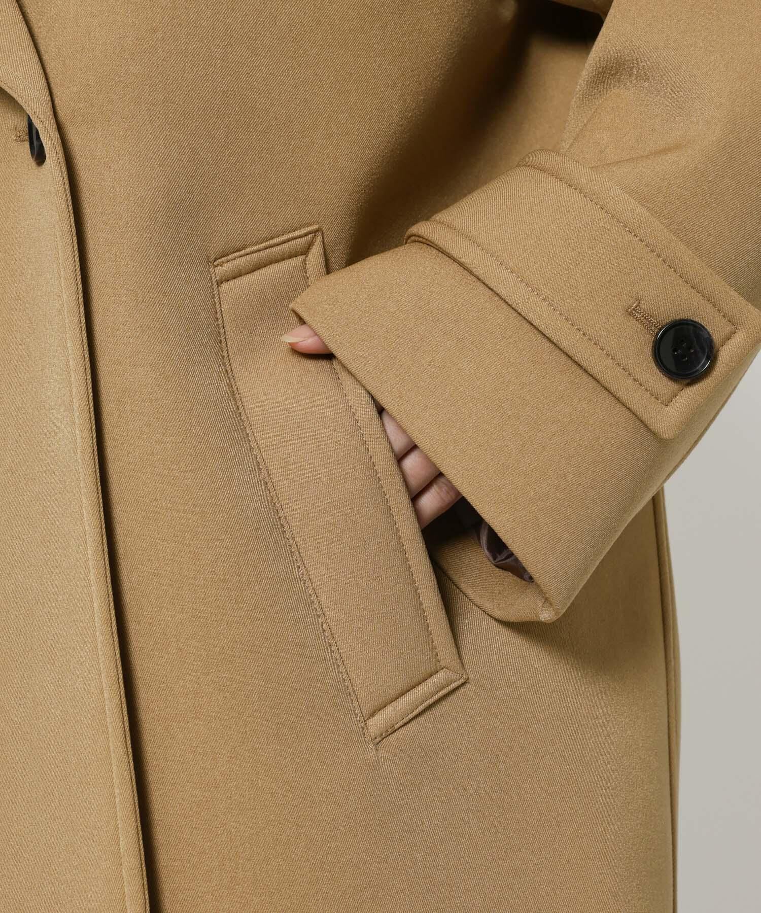 BABYLONE「ボンディングジャケットコート」|ピーコート|