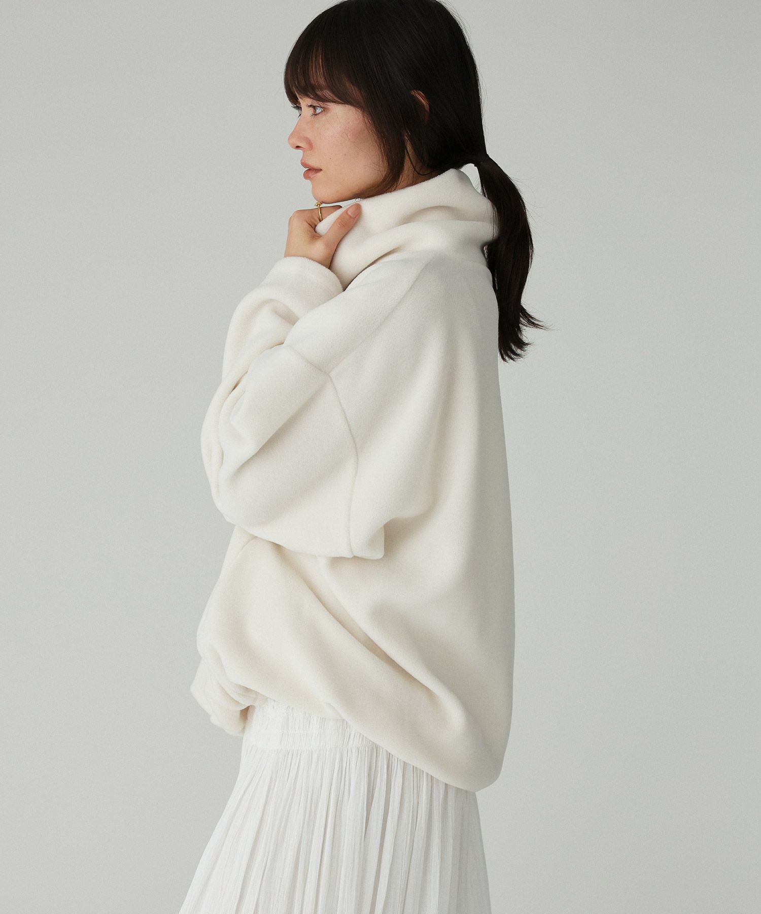 BABYLONE「フリースタートルプルオーバー」|Tシャツ・カットソー|