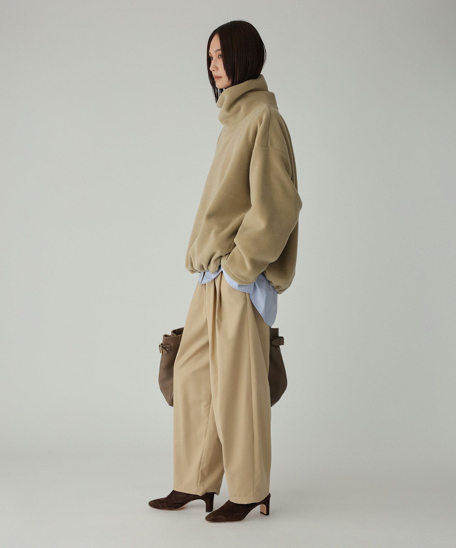 BABYLONE「フリースタートルプルオーバー」|Tシャツ・カットソー|