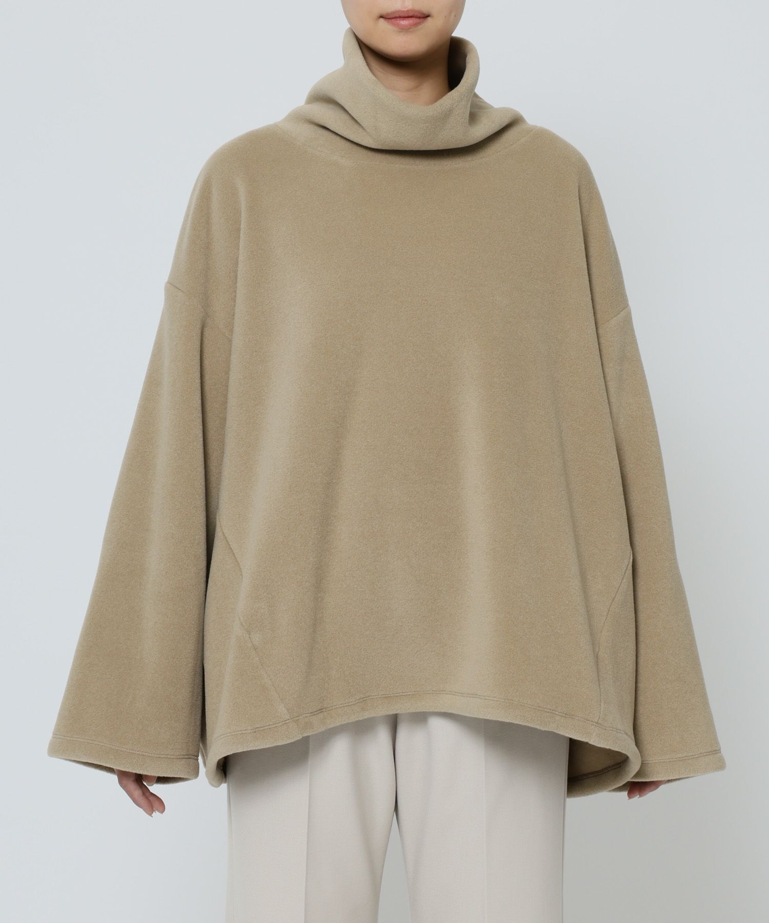 BABYLONE「フリースタートルプルオーバー」|Tシャツ・カットソー|