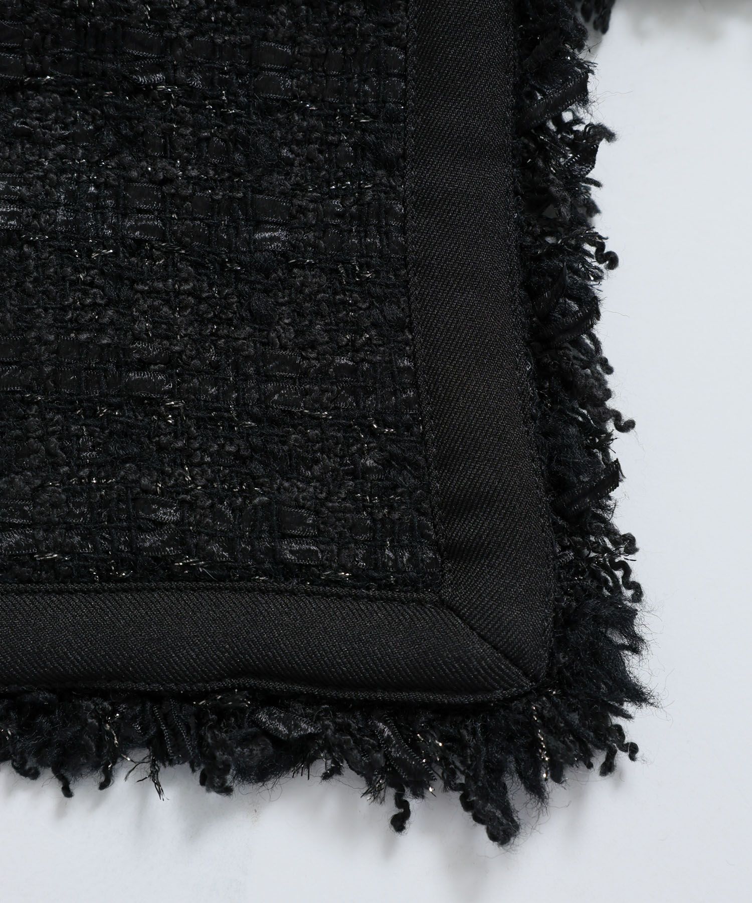 BABYLONE「【柳橋唯さんコラボアイテム】ツイードジャケット」|ノーカラージャケット|