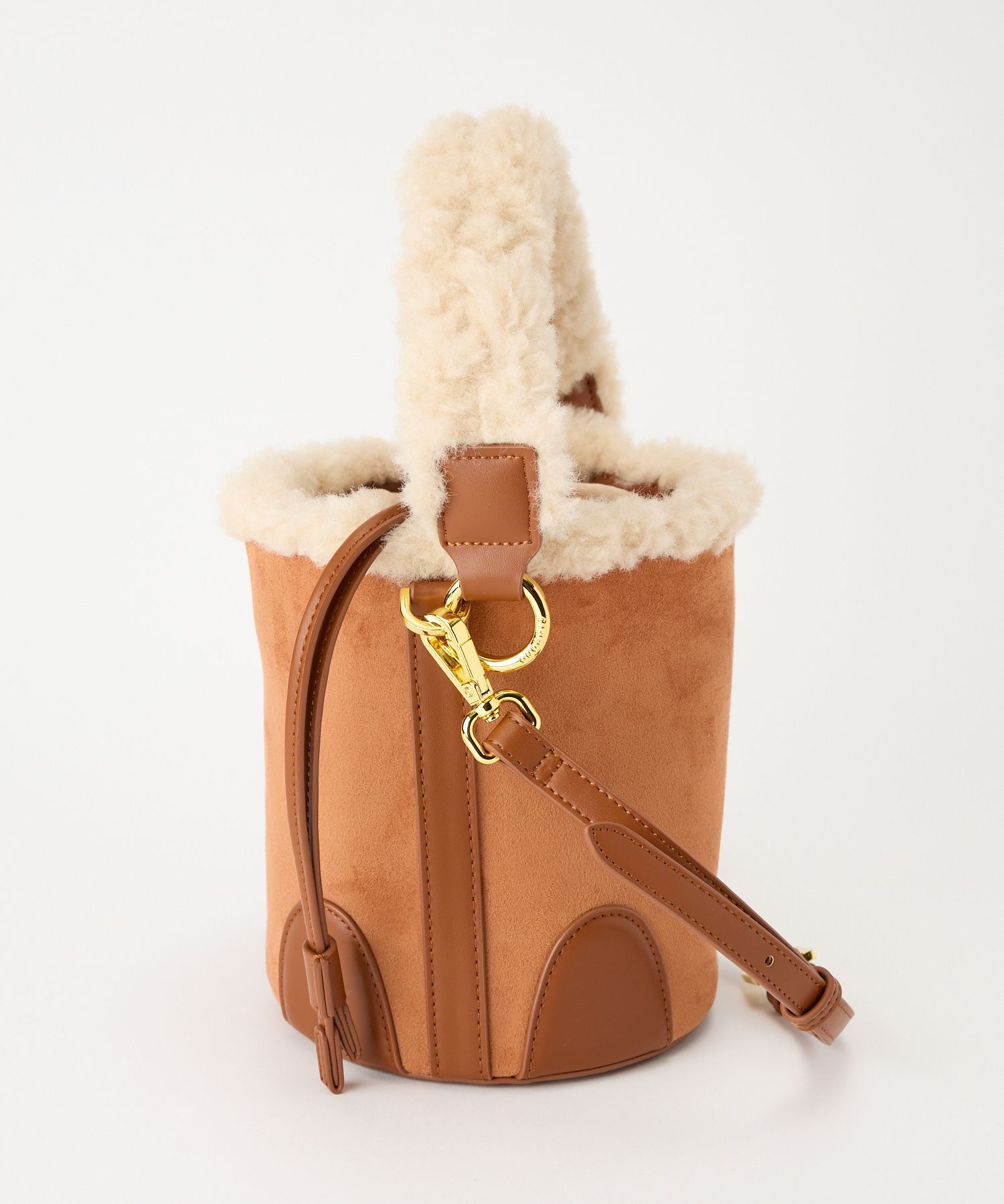  「【SINBONO】ムートンバケツBAG」|ハンドバッグ|