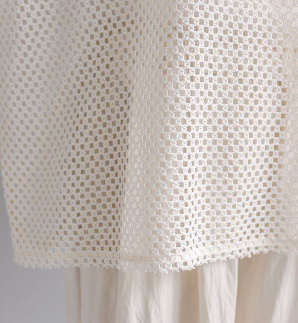  「【リバイバル】ハーフスリーブメッシュプルオーバー」|プルオーバー|