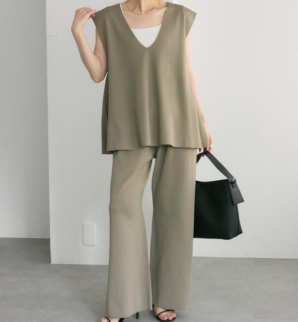  「スポンディッシュニットフレアパンツ」|その他|