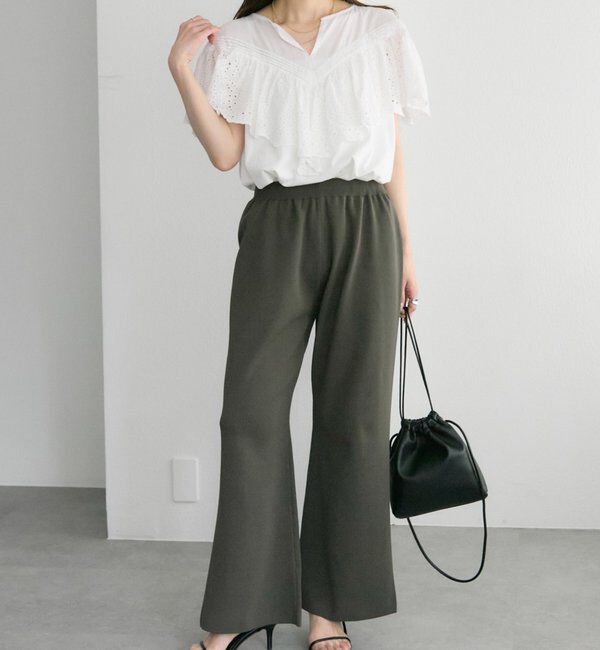  「スポンディッシュニットフレアパンツ」|その他|