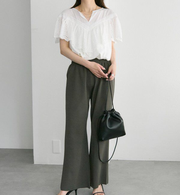  「スポンディッシュニットフレアパンツ」|その他|