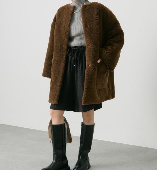  「【リバイバル/新色追加】プチハイネックリブニット」|ニット・セーター|