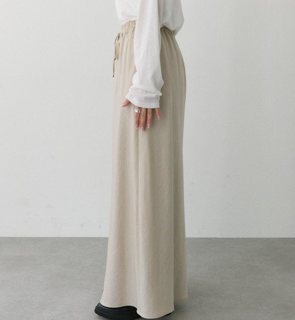  「【インフルエンサーセレクト】ソフトツイルバイヤススカート」|スカート|