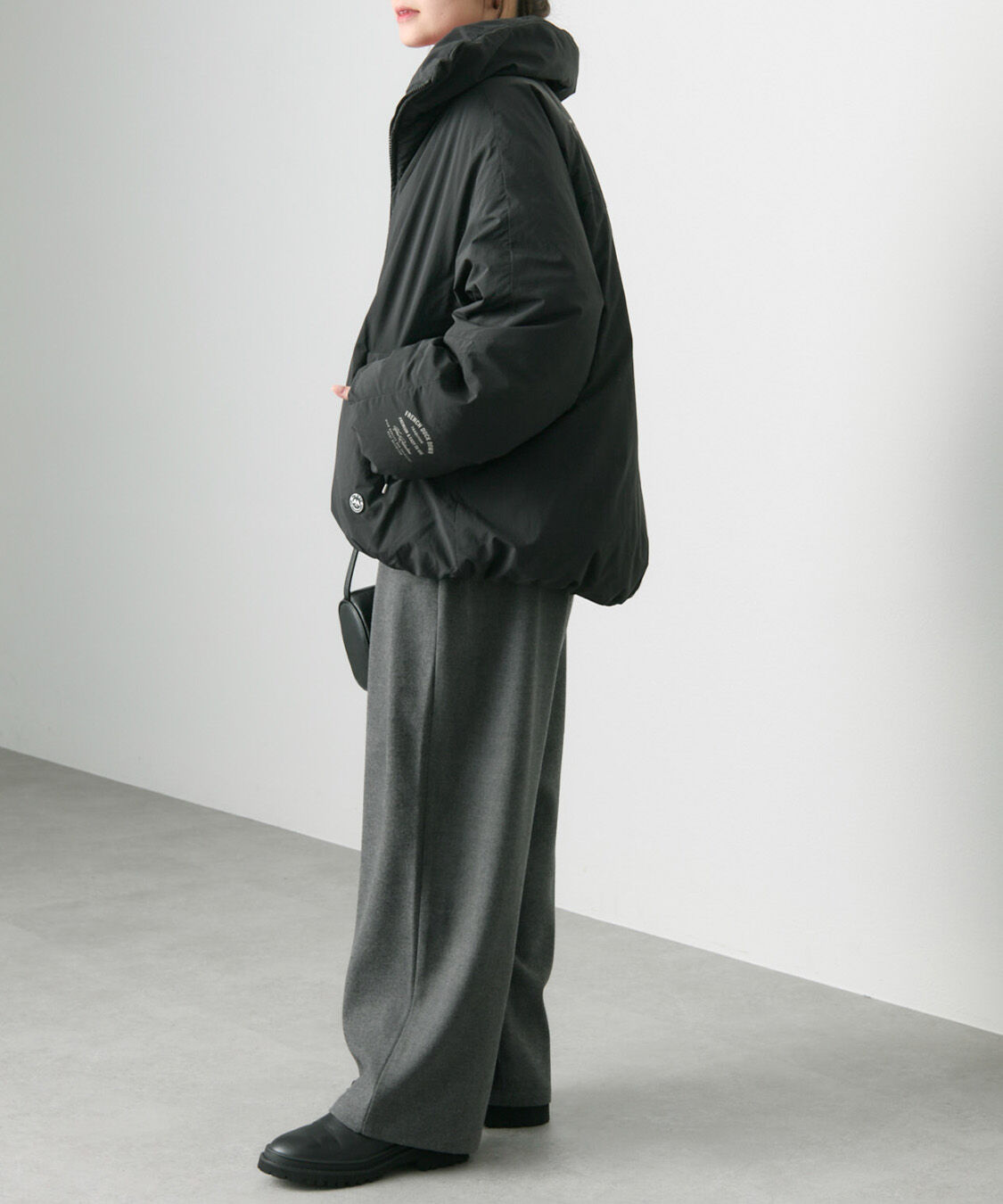  「フレンチダックダウンジップアップジャケット」|テーラードジャケット|