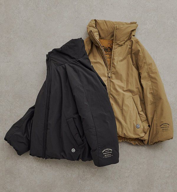  「フレンチダックダウンジップアップジャケット」|テーラードジャケット|