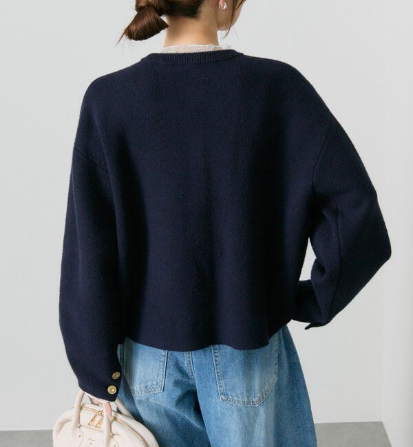  「【新色登場/リバイバル】ミラノリブニットカーディガン」|ニット・セーター|