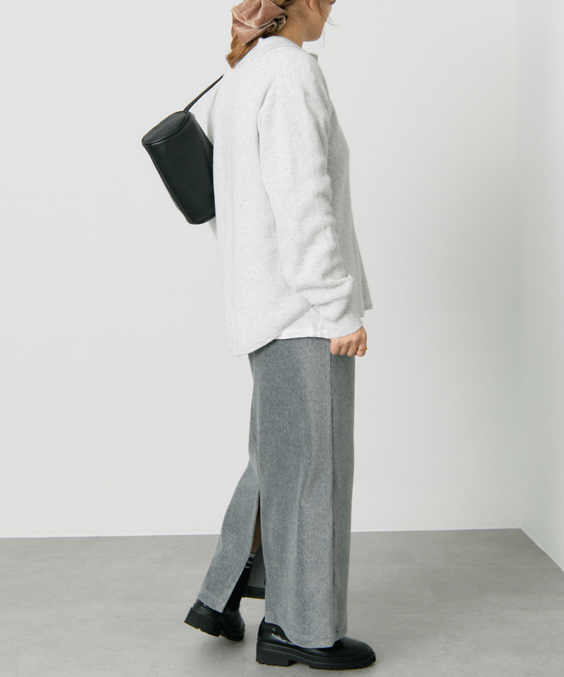  「ワッフルニットポロ」|キャミソール|