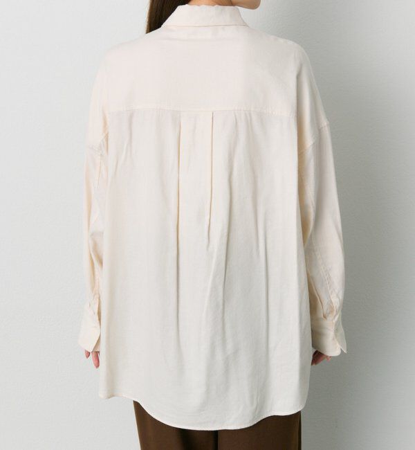  「起毛オーバーシャツブラウス」|シャツ・ブラウス|