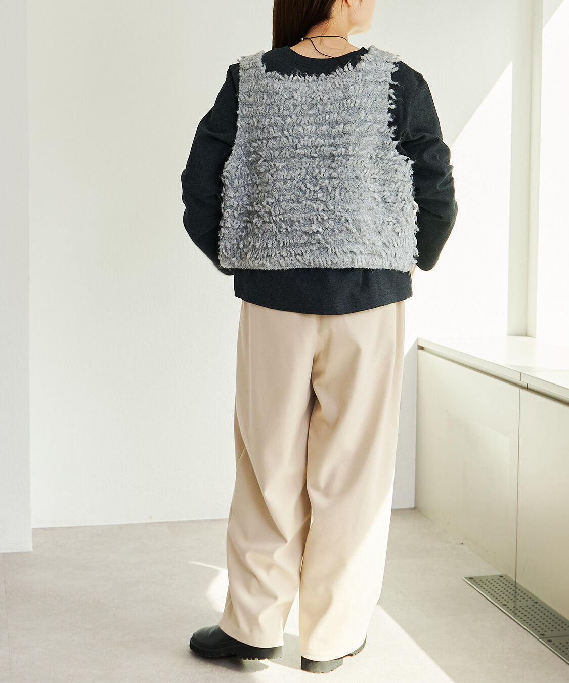  「ループフリンジニットビスチェ」|ニット・セーター|