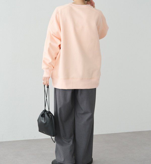  「ロゴプリント裏起毛スウェットプルオーバー」|プルオーバー|