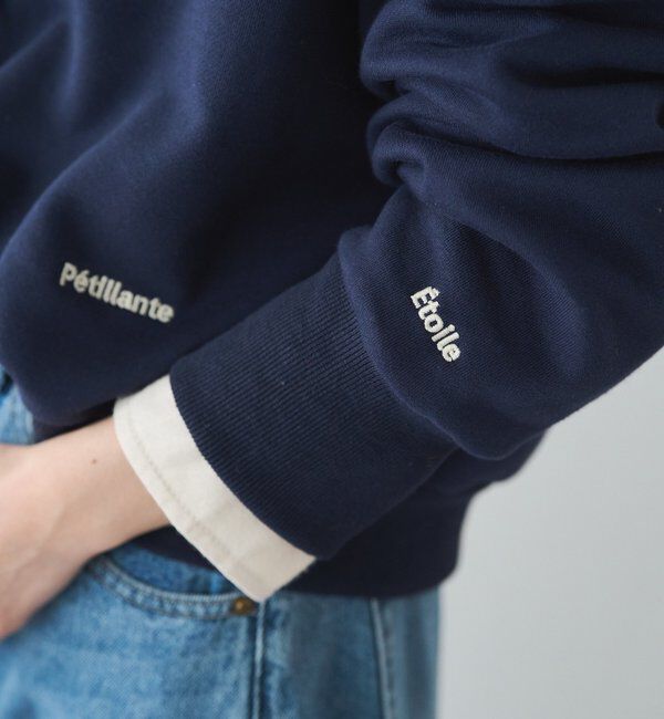  「裏起毛スウェットショートパーカー」|プルオーバー|