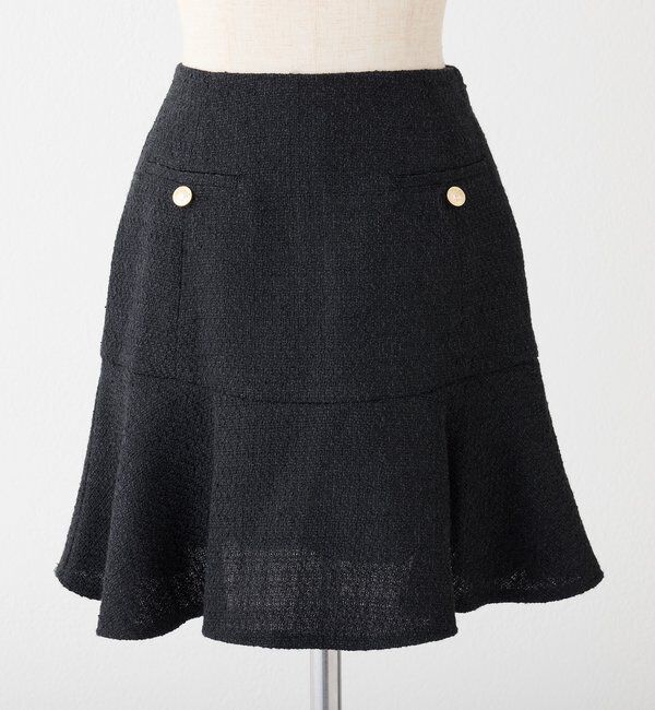  「ローウェストフレアミニスカート」|スカート|