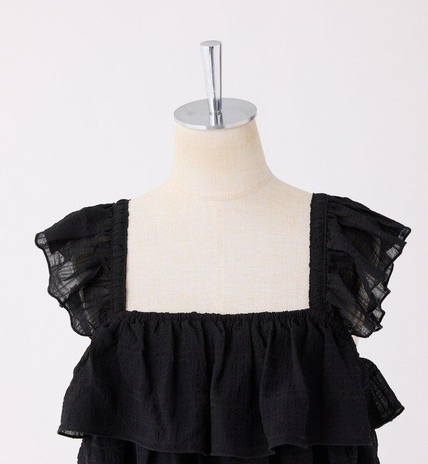  「【天使になれる!?】サイドリボンフリルキャミワンピ」|ワンピース|