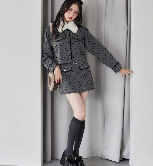  「ハートスエードロゴショルダーバッグ」|ショルダー・メッセンジャー|