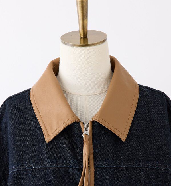  「【WEB限定】セットアップ対応/パイピングジャケット」|ダウンベスト・ベスト|