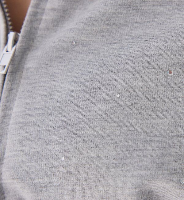  「セットアップ対応／ビジューパーカー」|プルオーバー|