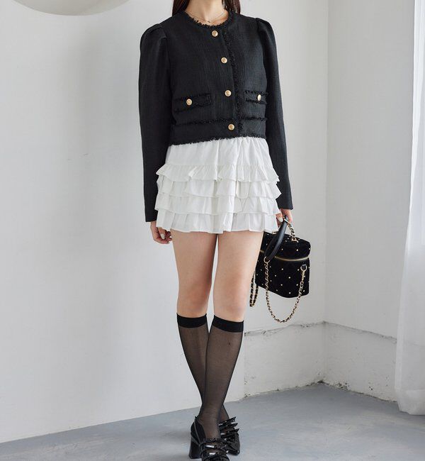  「【リバイバル】ツイードジャケット/WEB限定」|ダッフルコート|