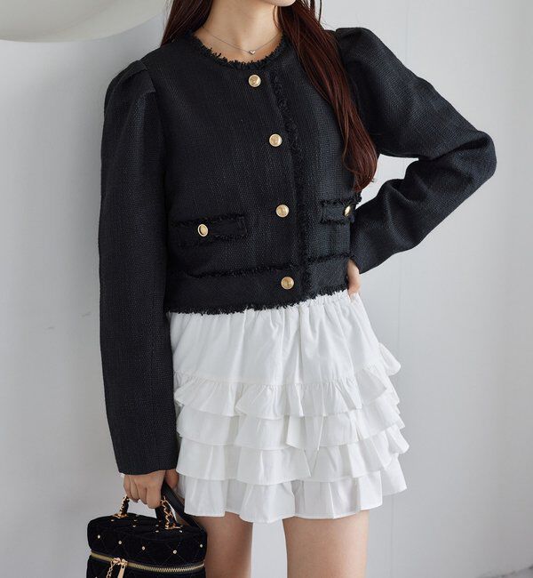  「【リバイバル】ツイードジャケット/WEB限定」|ダッフルコート|