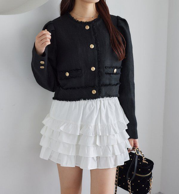  「【リバイバル】ツイードジャケット/WEB限定」|ダッフルコート|