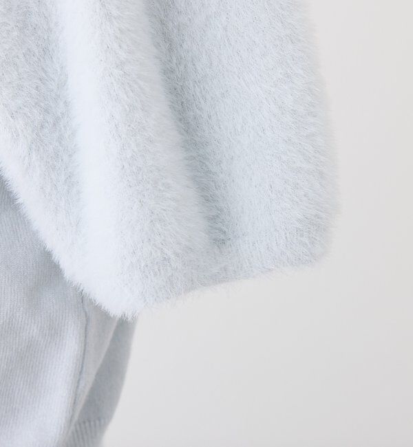  「【セットアップで着れる】アームウォーマー付きニット」|ニット・セーター|