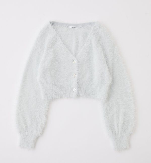  「milkyフェザーショートカーデ」|ニット・セーター|