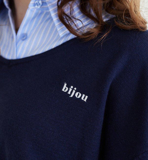  「シャツドッキングニット」|ニット・セーター|