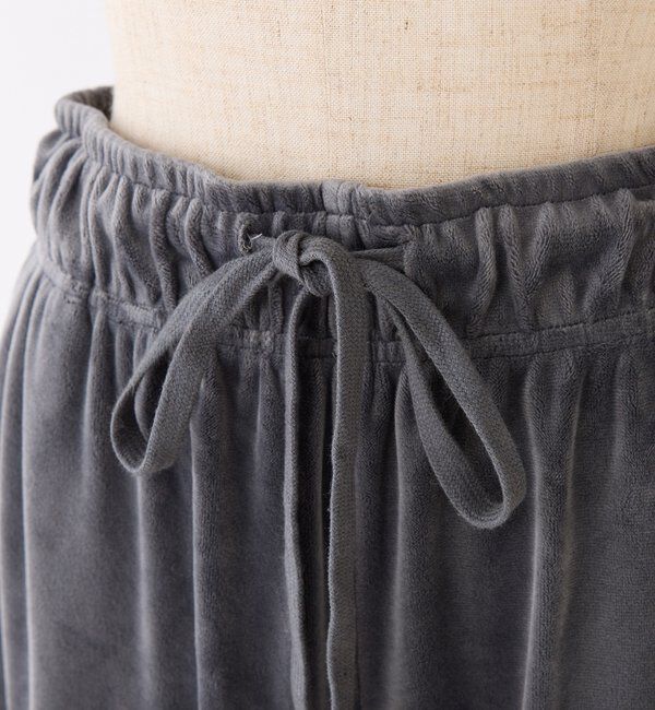  「【セットアップ対応】サイドレースベロアリボンパンツ」|その他|